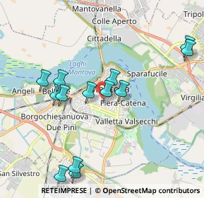 Mappa Via Fratelli Grioli, 46100 Mantova MN, Italia (2.07077)