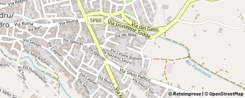 Mappa Villacidro