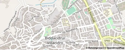 Mappa Villacidro
