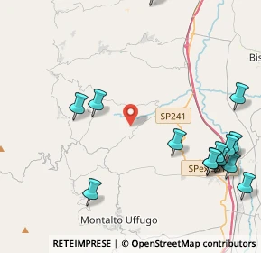 Mappa 87010 Lattarico CS, Italia (6.00786)