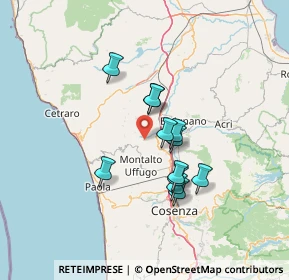 Mappa 87010 Lattarico CS, Italia (11.74333)