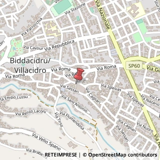 Mappa Via Cagliari, 83, 09039 Villacidro, Medio Campidano (Sardegna)