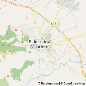 Mappa Villacidro