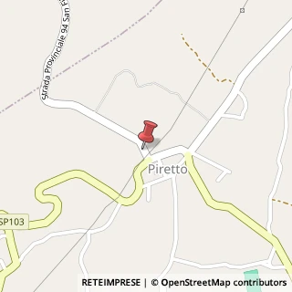 Mappa Via Piretto, 50, 87010 Lattarico, Cosenza (Calabria)