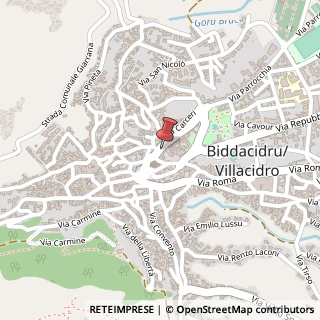 Mappa Via Parrocchia, 14, 09039 Villacidro, Medio Campidano (Sardegna)