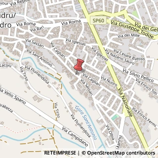 Mappa Via Sassari, 266, 09039 Villacidro VS, Italia, 09039 Villacidro, Medio Campidano (Sardegna)