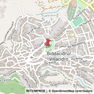 Mappa 09039 Villacidro SU, Italia, 09039 Villacidro, Medio Campidano (Sardegna)