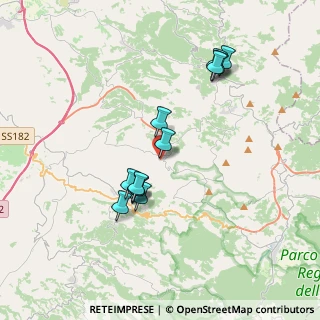 Mappa Via F. Papillo, 89834 Pizzoni VV, Italia (3.7325)