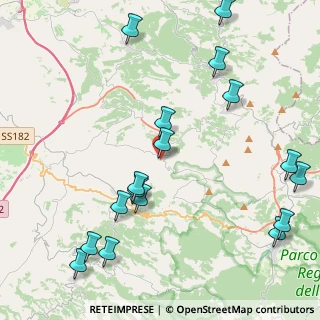 Mappa Via F. Papillo, 89834 Pizzoni VV, Italia (5.82059)