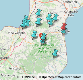 Mappa Contrada Rinace, 89822 Simbario VV, Italia (12.9845)