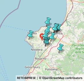 Mappa Bivio Monte Poro, 89841 Tropea VV, Italia (8.97692)