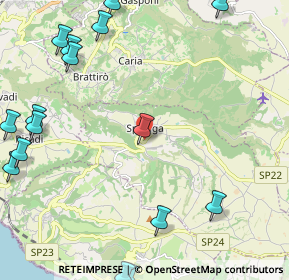 Mappa Via della Liberazione, 89864 Spilinga VV, Italia (3.7095)