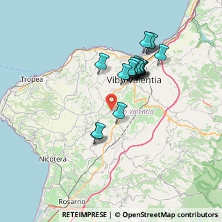 Mappa Via Vomero, 89851 Jonadi VV, Italia (7.17)