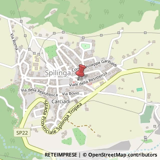 Mappa Viale della pace, 89864 Spilinga, Vibo Valentia (Calabria)