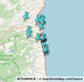 Mappa Unnamed Road, 88060 Sant'Andrea Apostolo dello Ionio CZ, Italia (4.69294)