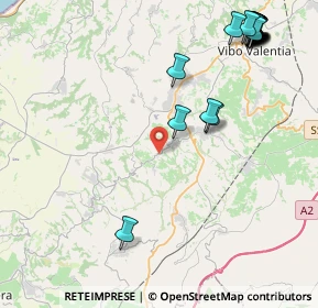 Mappa Via Regina Elena, 89841 Filandari VV, Italia (6.407)