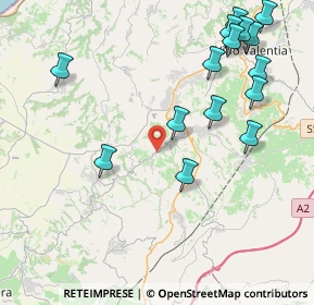 Mappa Via Regina Elena, 89841 Filandari VV, Italia (5.45133)