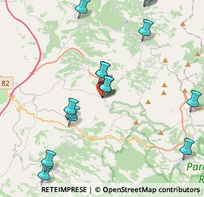 Mappa 89834 Pizzoni VV, Italia (5.21143)