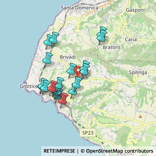 Mappa Via Garibaldi, 89866 Ricadi VV, Italia (1.828)
