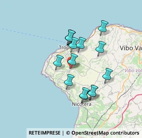 Mappa Via Indipendenza, 89864 Spilinga VV, Italia (6.40188)