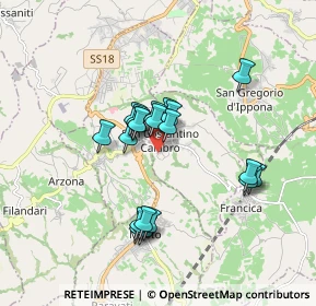 Mappa Via Ritura, 89851 San Costantino Calabro VV, Italia (1.573)