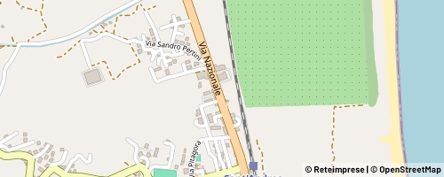 Mappa Sant'Andrea Apostolo dello Ionio