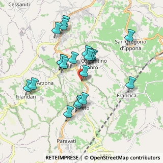 Mappa Località Baracconi, 89851 Jonadi VV, Italia (1.9535)
