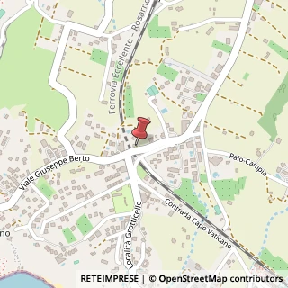 Mappa Viale Giuseppe Berto - Località Capo Vaticano, vicino Hotel Costa Azzurra, 89866 San Nicolò di Ricadi VV, Italia, 89866 Ricadi, Vibo Valentia (Calabria)
