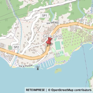 Mappa Via Statale Regina, 40, 22010 Gera Lario, Como (Lombardia)