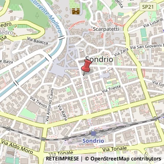 Mappa Via XXV Aprile, 23100 Sondrio SO, Italia, 23100 Sondrio, Sondrio (Lombardia)