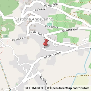 Mappa Via Ezio Vanoni, 11, 23012 Castione Andevenno, Sondrio (Lombardia)