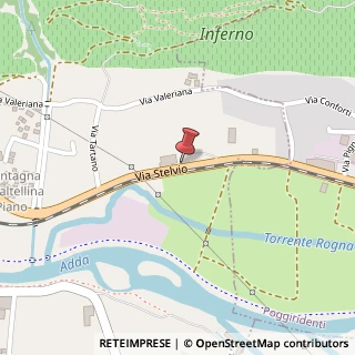 Mappa Via Stelvio, 95, 23020 Montagna in Valtellina, Sondrio (Lombardia)