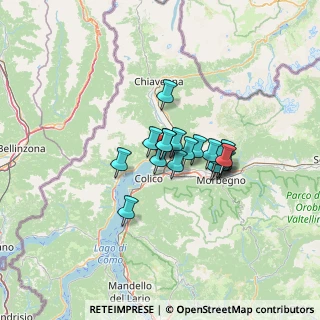 Mappa Via Regina, 22010 Sorico CO, Italia (8.39263)