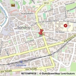 Mappa Via Trieste, 53, 23100 Sondrio, Sondrio (Lombardia)