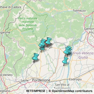 Mappa Maniago, 33085 Maniago PN, Italia (10.04273)