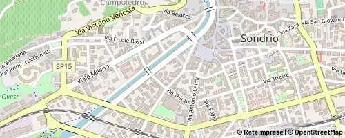 Mappa Sondrio