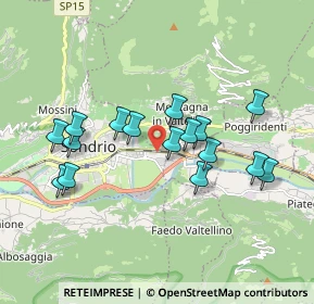 Mappa Via Spagna, 23100 Sondrio SO, Italia (1.66563)
