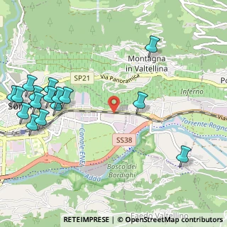 Mappa Via Spagna, 23100 Sondrio SO, Italia (1.38813)