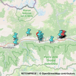 Mappa Via Singelle, 23010 Berbenno di Valtellina SO, Italia (7.9625)