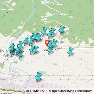 Mappa Via Postalesio, 23010 Berbenno di Valtellina SO, Italia (0.46923)