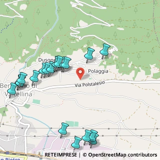 Mappa Via Postalesio, 23010 Berbenno di Valtellina SO, Italia (0.6055)