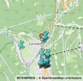 Mappa Via Giuseppe Mazzini, 38080 Carisolo TN, Italia (1.005)