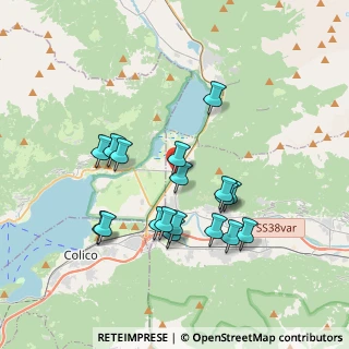 Mappa Strada Statale 36 del Lago di Como e dello Spluga, 23015 Dubino SO, Italia (3.36833)