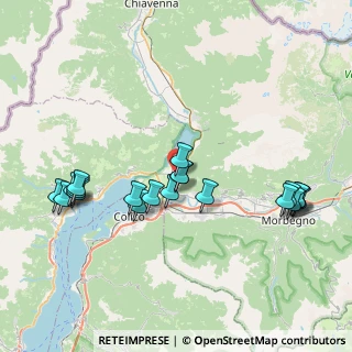 Mappa Strada Statale 36 del Lago di Como e dello Spluga, 23015 Dubino SO, Italia (8.164)
