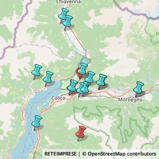 Mappa Strada Statale 36 del Lago di Como e dello Spluga, 23015 Dubino SO, Italia (7.58563)