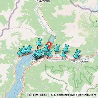 Mappa Strada Statale 36 del Lago di Como e dello Spluga, 23015 Dubino SO, Italia (6.199)