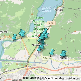 Mappa Strada Statale 36 del Lago di Como e dello Spluga, 23015 Dubino SO, Italia (1.245)