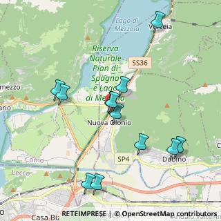 Mappa Strada Statale 36 del Lago di Como e dello Spluga, 23015 Dubino SO, Italia (1.98083)