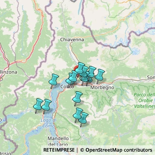 Mappa Strada Statale 36 del Lago di Como e dello Spluga, 23015 Dubino SO, Italia (10.79071)
