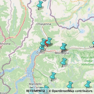Mappa Strada Statale 36 del Lago di Como e dello Spluga, 23015 Dubino SO, Italia (25.77611)